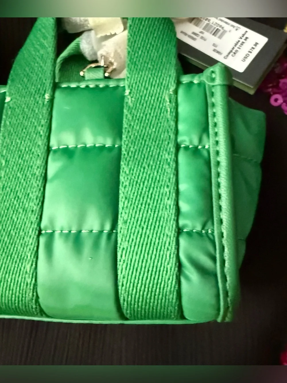 NWT Kate Spade Kip Puffy Micro Bag Charm